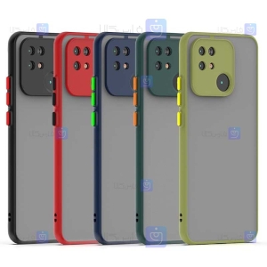 قاب گوشی Xiaomi Redmi 10C مدل پشت مات محافظ لنزدار