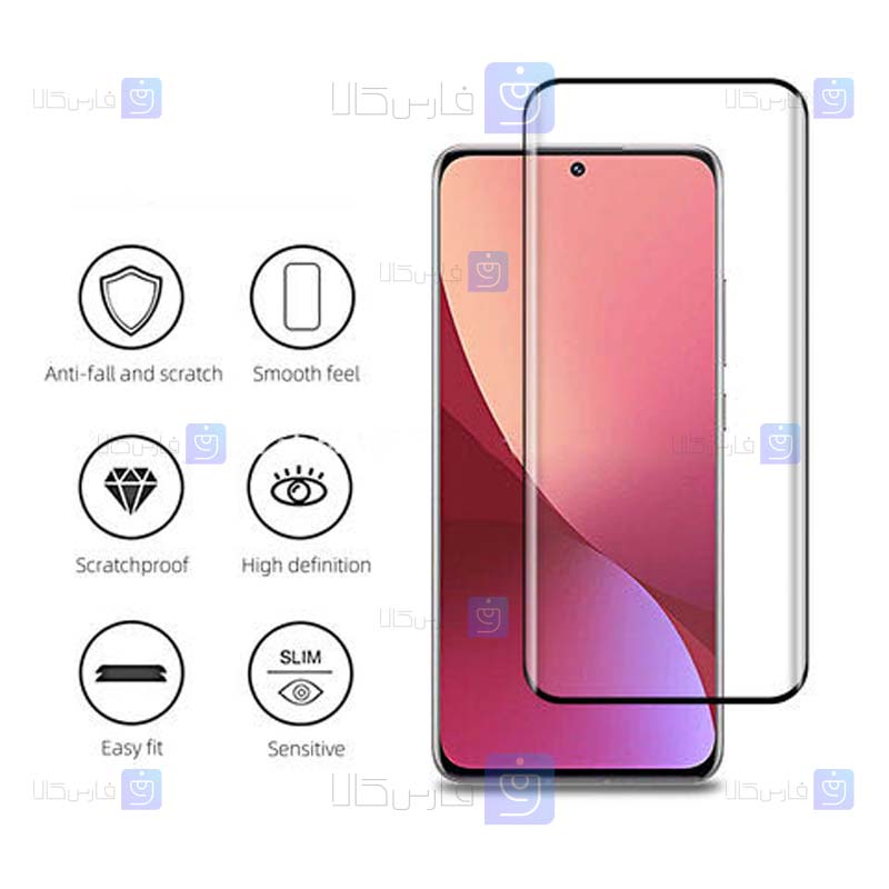 گلس گوشی Xiaomi 12 مدل V-Like