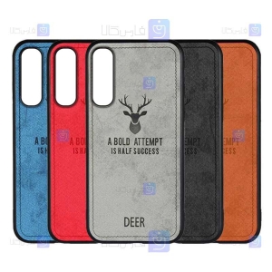 قاب پارچه ای Xiaomi Mi Note 10 Lite مدل گوزنی