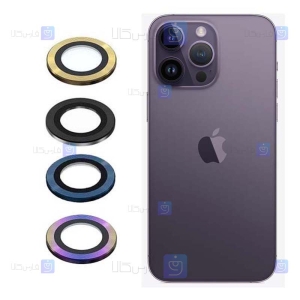 محافظ لنز فلزی Apple iPhone 14 Pro مدل 3D Color