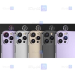 محافظ لنز فلزی Apple iPhone 14 Pro Max مدل 3D Color