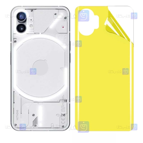 برچسب پشت گوشی Nothing Phone 1 مدل نانو شفاف