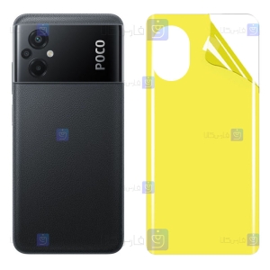 برچسب پشت گوشی Xiaomi Poco M5 مدل نانو شفاف