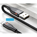 کابل شارژ و انتقال داده دوسر بیسوس Baseus 2in1 Dual Output Cable USB+Type-C to iP 18W