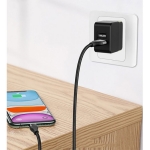 کابل شارژ و انتقال داده دوسر بیسوس Baseus 2in1 Dual Output Cable USB+Type-C to iP 18W