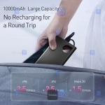 پاور بانک شارژ سریع بیسوس مدل Baseus Adaman Metal Digital Display 10000mAh
