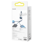 کابل شارژ سریع سه سر بیسوس Baseus Bright Mirror Retractable 66W 1.2m Cable CAMLC-MJ01