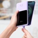پاوربانک 10000 فست شارژ Baseus Power Bank Elf Digital Display 22.5W PPJL010001