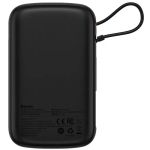 پاوربانک شارژر سریع 20 وات به همراه کابل تایپ‌سی 0.5 متری 10000 بیسوس مدل PPQD020001