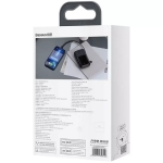 پاوربانک شارژر سریع 20 وات به همراه کابل تایپ‌سی 0.5 متری 10000 بیسوس مدل PPQD020001