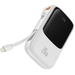 پاوربانک شارژر سریع 10000میلی آمپر بیسوس مدل Baseus Qpow Pro Fast Charge Power Bank PPQD020101