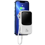 پاوربانک شارژر سریع 10000میلی آمپر بیسوس مدل Baseus Qpow Pro Fast Charge Power Bank PPQD020101