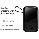 پاوربانک شارژر سریع 10000میلی آمپر بیسوس مدل Baseus Qpow Pro Fast Charge Power Bank PPQD020101