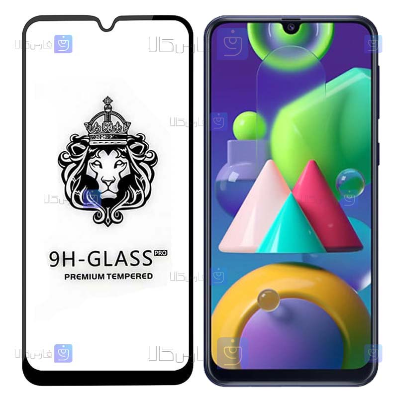 گلس فول Samsung Galaxy M21 مدل CASSIEY