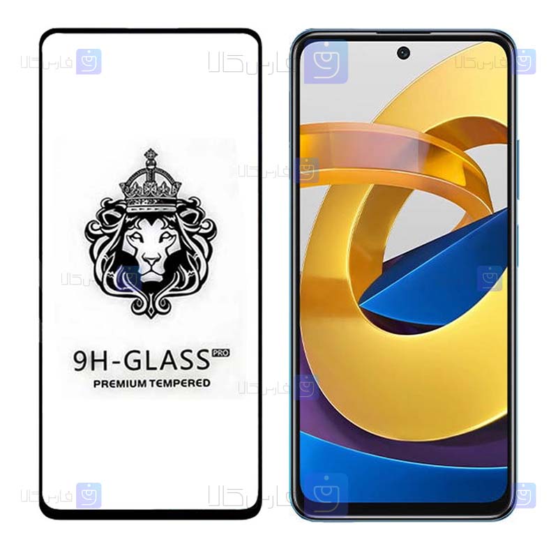 گلس فول Xiaomi Poco M4 Pro 5G مدل CASSIEY