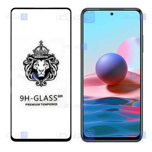 گلس فول Xiaomi Redmi Note 10 4G مدل CASSIEY
