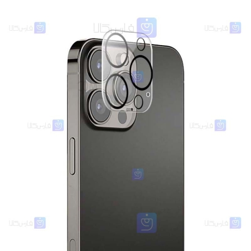 محافظ لنز گوشی Apple iPhone 14 Pro Max مدل شیشه ای