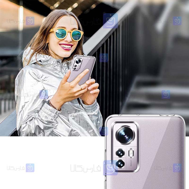 قاب ژله ای Xiaomi 12S مدل محافظ لنز دار
