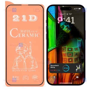 محافظ صفحه گوشی Apple iPhone 14 Pro Max مدل سرامیکی مات