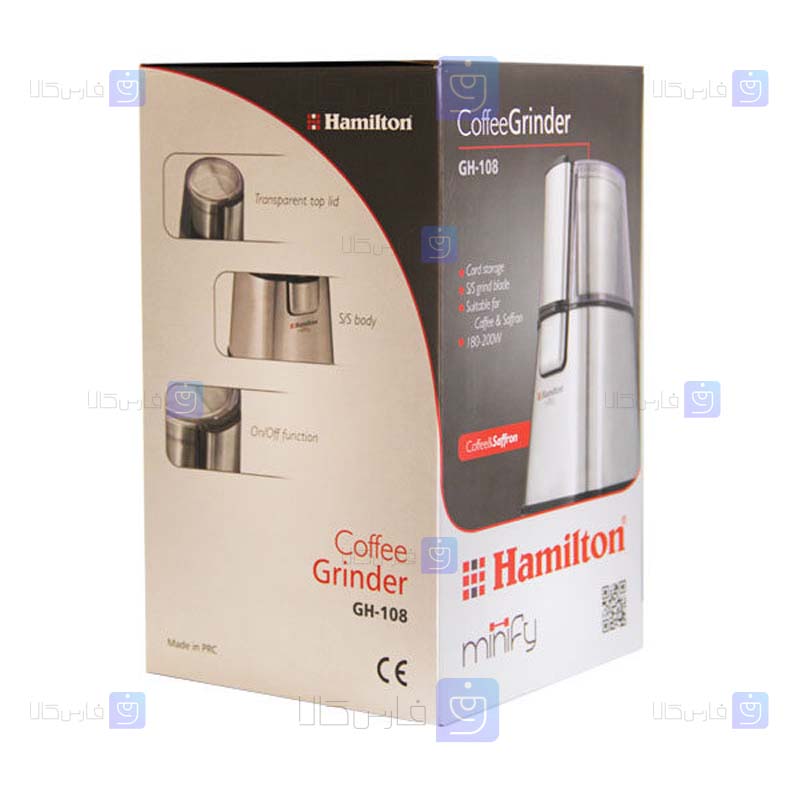 آسیاب قهوه همیلتون مدل GH-108