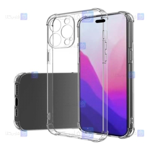 قاب کپسولی Apple iPhone 14 Pro مدل ژله ای محافظ لنز دار