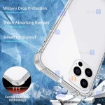 قاب کپسولی Apple iPhone 14 Pro مدل ژله ای محافظ لنز دار