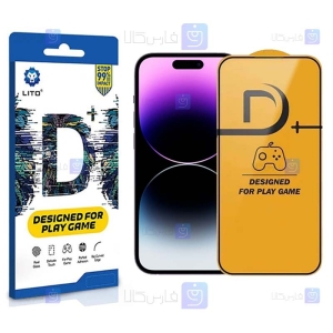 گلس فول لیتو Apple iPhone 14 Pro مدل D+ Play Game