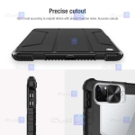 کیف محافظ لنزدار نیلکین Apple iPad Air 2022 مدل Bumper Leather Pro