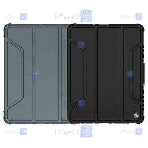 کیف محافظ لنزدار نیلکین Apple iPad Air 5 مدل Bumper Leather Pro
