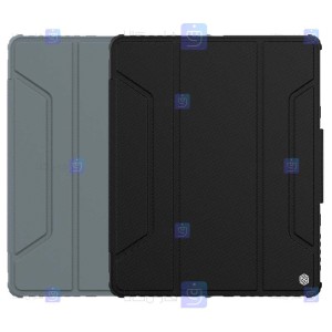 کیف محافظ لنزدار نیلکین Apple iPad Pro 12.9 2020 مدل Bumper Leather Pro