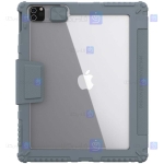 کیف محافظ لنزدار نیلکین Apple iPad Pro 12.9 2020 مدل Bumper Leather Pro