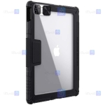 کیف محافظ لنزدار نیلکین Apple iPad Pro 12.9 2020 مدل Bumper Leather Pro