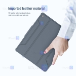 کیف محافظ لنزدار نیلکین Apple iPad Pro 12.9 2020 مدل Bumper Leather Pro
