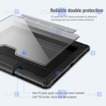 کیف محافظ لنزدار نیلکین Apple iPad Pro 12.9 2020 مدل Bumper Leather Pro