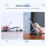 کیف محافظ لنزدار نیلکین Apple iPad Pro 12.9 2020 مدل Bumper Leather Pro