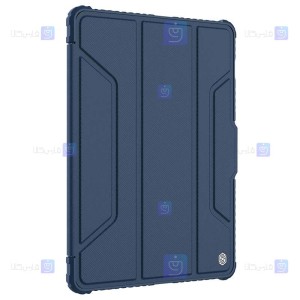 کیف محافظ لنزدار نیلکین Samsung Galaxy Tab S7 مدل Bumper Leather Pro