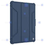 کیف محافظ لنزدار نیلکین Samsung Galaxy Tab S7 Plus مدل Bumper Leather Pro