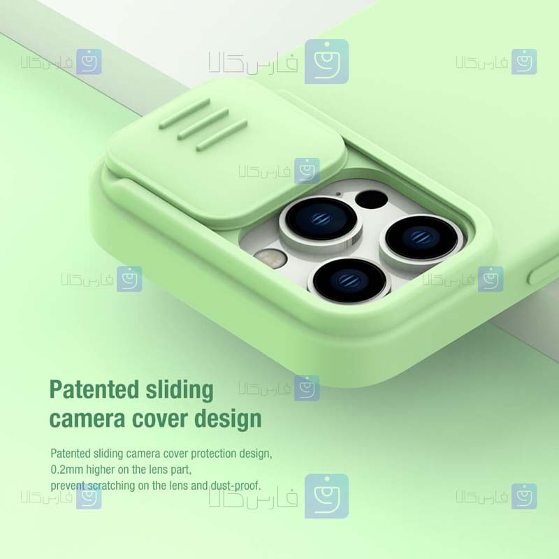 قاب نیلکین Apple iPhone 14 Pro Max مدل CamShield Silky silicon
