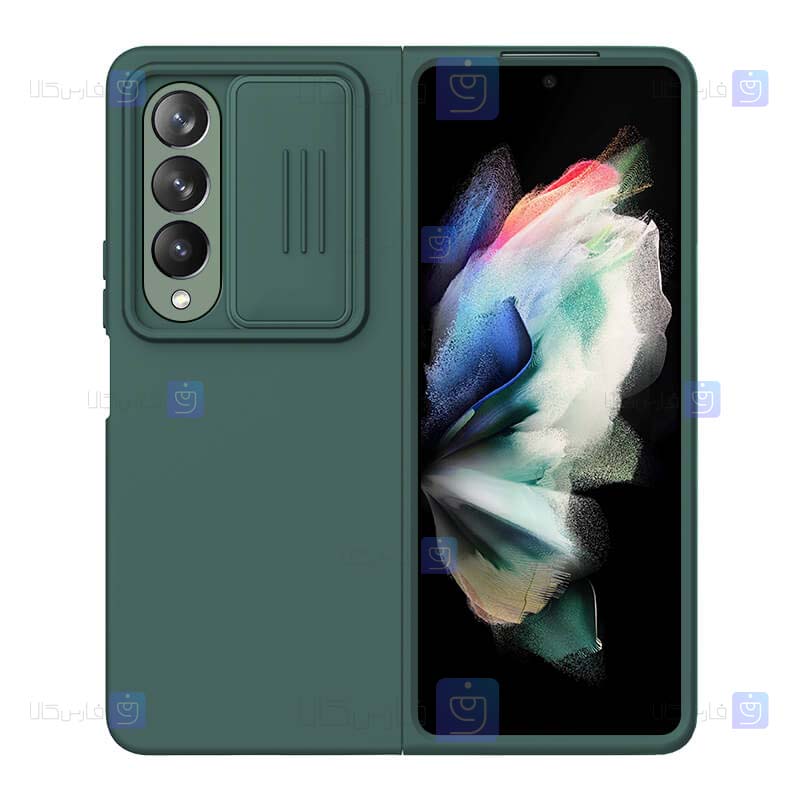 قاب نیلکین Samsung Galaxy Z Fold 4 5G مدل CamShield Silky silicon