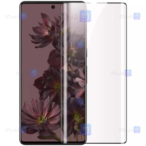 محافظ صفحه دو تایی نیلکین Google Pixel 7 Pro مدل Impact Resistant Curved Film