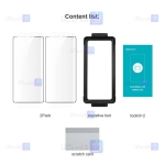 محافظ صفحه دو تایی نیلکین Google Pixel 7 Pro مدل Impact Resistant Curved Film