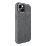 کیف چرمی پارچه ای نیلکین Apple iPhone 14 Plus مدل Qin Pro Plain Leather Cloth case