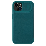 کیف چرمی پارچه ای نیلکین Apple iPhone 14 Plus مدل Qin Pro Plain Leather Cloth case
