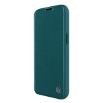 کیف چرمی پارچه ای نیلکین Apple iPhone 14 Plus مدل Qin Pro Plain Leather Cloth case