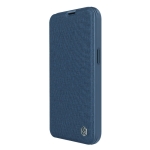 کیف چرمی پارچه ای نیلکین Apple iPhone 14 Plus مدل Qin Pro Plain Leather Cloth case