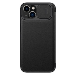 کیف چرمی پارچه ای نیلکین Apple iPhone 14 Plus مدل Qin Pro Plain Leather Cloth case