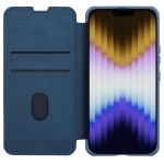 کیف چرمی پارچه ای نیلکین Apple iPhone 14 Plus مدل Qin Pro Plain Leather Cloth case