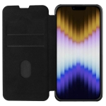 کیف چرمی پارچه ای نیلکین Apple iPhone 14 Plus مدل Qin Pro Plain Leather Cloth case