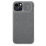 کیف چرمی پارچه ای نیلکین Apple iPhone 14 Plus مدل Qin Pro Plain Leather Cloth case