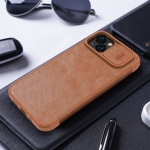 کیف چرمی نیلکین Apple iPhone 14 Plus مدل Qin Pro